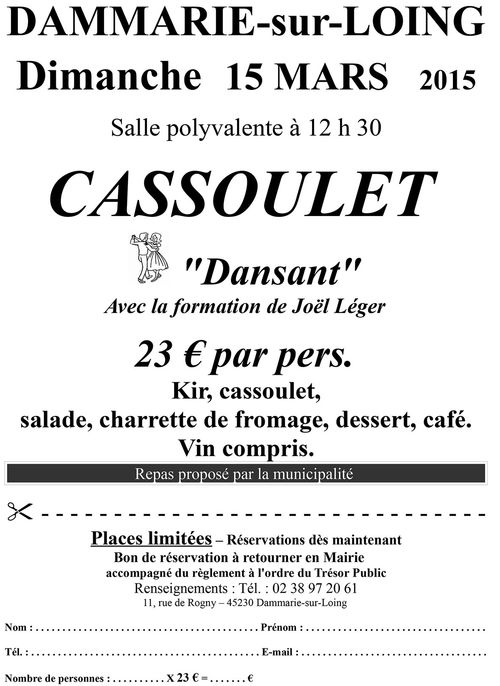 Affiche cassoulet 1